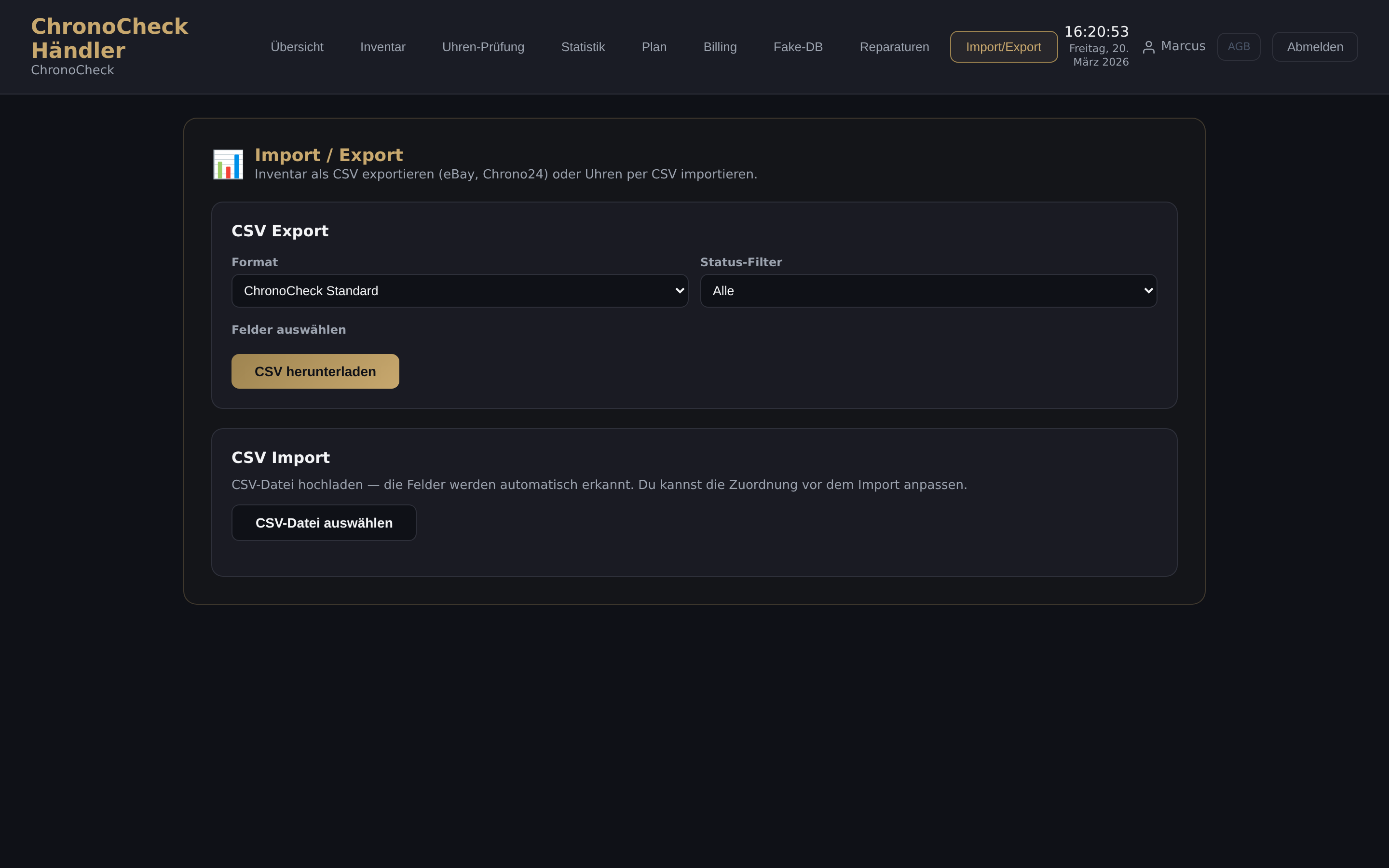 Plattform-Export